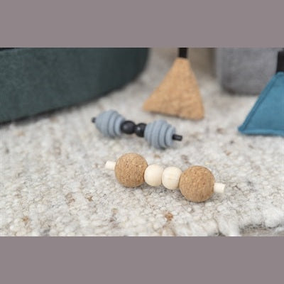 Trixie Citystyle Katze Spielzeug Hantel Kork Holz