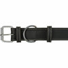 Trixie Rustikal Spitze Leder Halsband Hund Herzschlag Schwarz