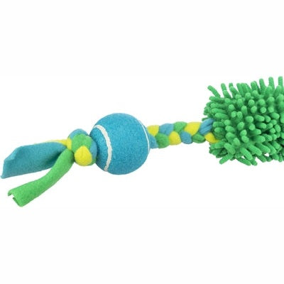 Trixie Hundespielzeug Bungee Tugger Mit Tennisball Polyester