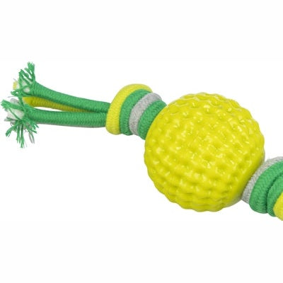 Trixie Hundespielzeug Ball Mit Seil Tpr Polyester