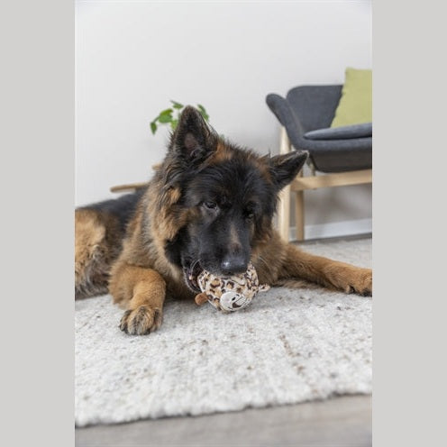 Trixie Hundespielzeug Ball Leopard Plüsch Gummi