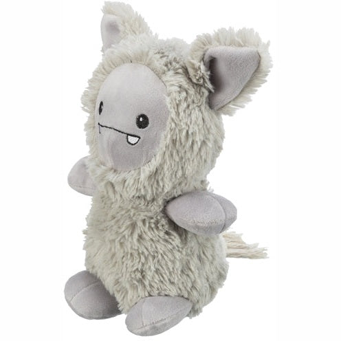 Trixie Hundespielzeug Monster Plüsch Grau