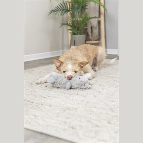 Trixie Hundespielzeug Monster Plüsch Grau