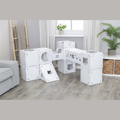 Trixie Katzenmöbel Casa Cara Karton Weiss