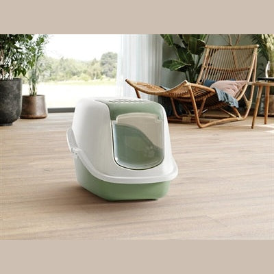 Savic Katzentoilette Nestor Botanisch Grün