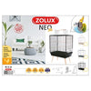 Zolux Vogelkäfig Neo Jili Schwarz
