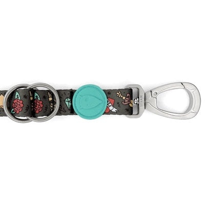 Morso Hundeleine Verstellbar Recycelter Tintentank Grün