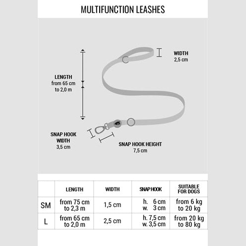 Morso Hundeleine Verstellbar Recycelter Tintentank Grün