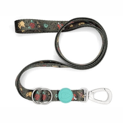 Morso Hundeleine Verstellbar Recycelter Tintentank Grün