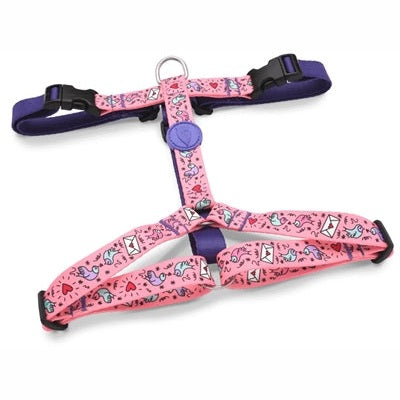 Morso Hundegeschirr Leine Recycelt Süss Tweet Rosa