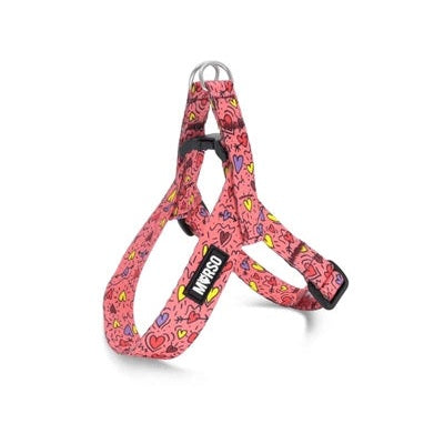 Morso Mini-Hundegeschirr Einstellbar Recycelt Rosa Think Pink