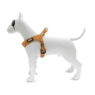 Morso Mini-Hundegeschirr Einstellbar Recycelt Dschungel Trommel Orange