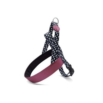 Morso Norwegisches Hundegeschirr Recycelt Power Flow Schwarz