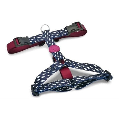 Morso Hundegeschirr H-Leine Recycelt Power Flow Schwarz