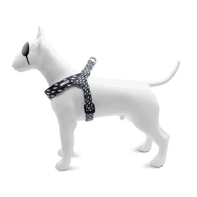 Morso Mini-Hundegeschirr Einstellbar Recycelt Stromfluss Schwarz