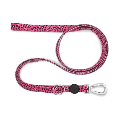 Morso Hundeleine Einstellbar Recycelt Blase Leo Rosa