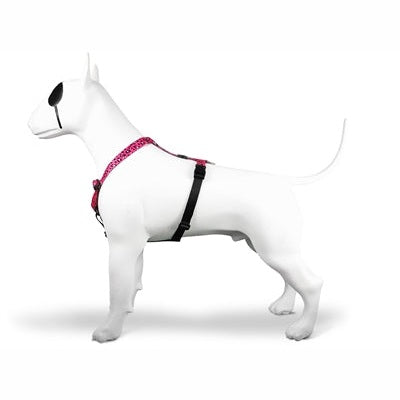 Morso Hundegeschirr H-Rig Recycelt Blase Leo Rosa