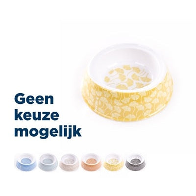 Martin Fressnapf / Trinknapf Hund Melamin Japan Assortiert