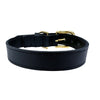 Sazzz Hundehalsband Braveheart Classic Leder Schwarz