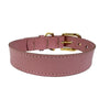 Sazzz Hundehalsband Braveheart Classic Leder Rosa