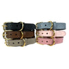 Sazzz Hundehalsband Braveheart Classic Leder Rosa