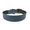 Sazzz Hundehalsband Braveheart Classic Leder Hellblau