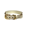 Sazzz Halsband Hund Sweetie Classic Leder Creme