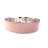 Sazzz Hundehalsband Sweetie Classic Leder Rosa