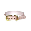Sazzz Hundehalsband Sweetie Classic Leder Rosa