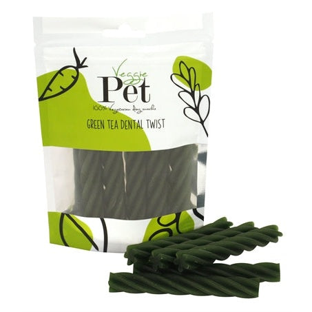 Veggie Pet Grüner Tee Dental Twist