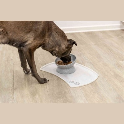 Trixie Erhöhter Futternapf/Wassernapf Keramik Grau