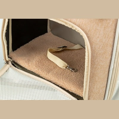 Trixie Hunderucksack Weide Beige / Braun