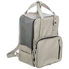 Trixie Hunde-Rucksack Citystyle Kunstleder Hellgrau