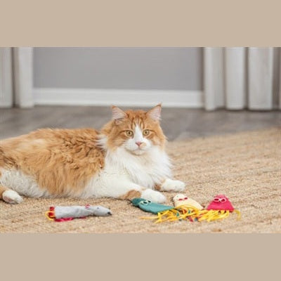 Trixie Maus Plüsch Mit Katzenminze Assortiert