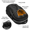 Kurgo G-Train Rucksack Schwarz