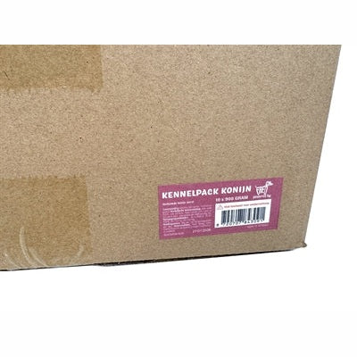 Freds Gedämpfte Frischfleischwurst Kennelpack Kaninchen Getreide- Und Glutenfrei