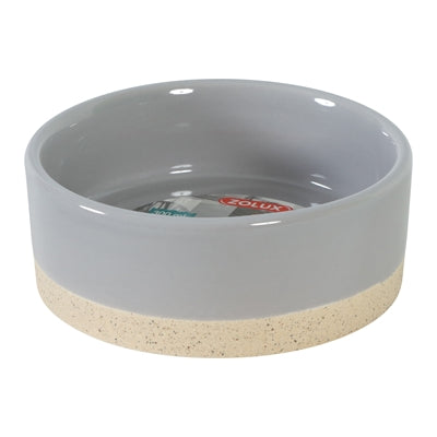 Zolux Olaria Futterschale Keramik Grau