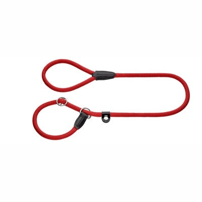 Hunter Jäger Apportierleine Mit Stoppkür Rot
