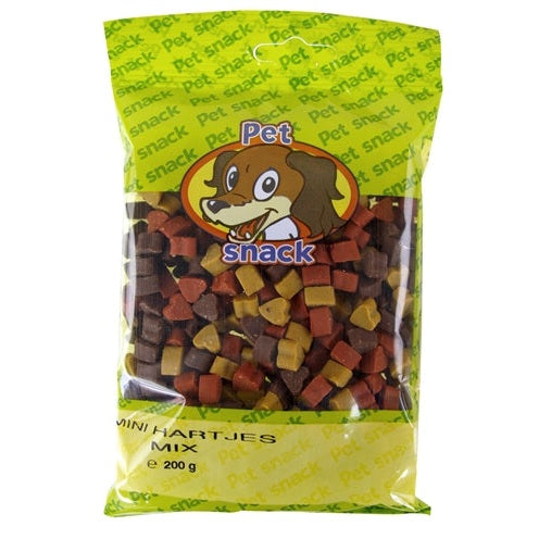 Petsnack Haustier-Snack Mini-Herzmischung