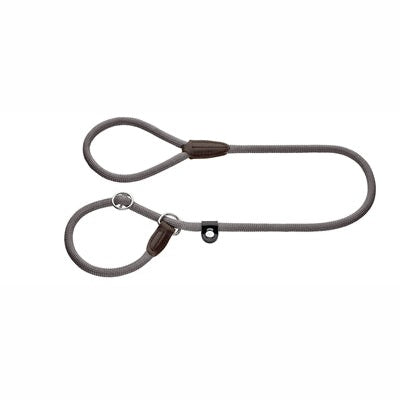 Hunter Jäger Apportierleine Mit Anschlag Freistil Grau