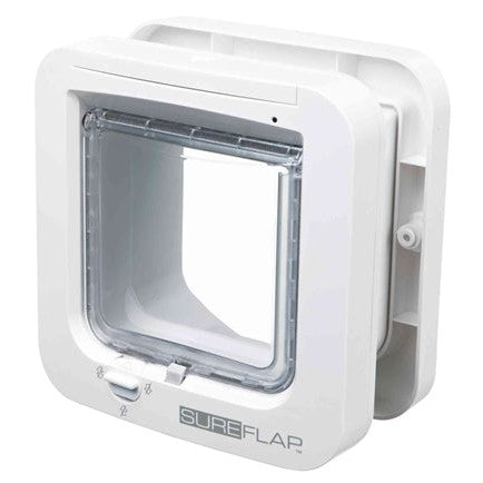 Trixie Sureflap 4-Wege-Tierklappe Mit Mikrochip-Erkennung Weiss