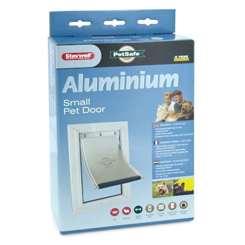 Petsafe Hundeklappe Bis Zu 7 Kg Aluminium Weiss